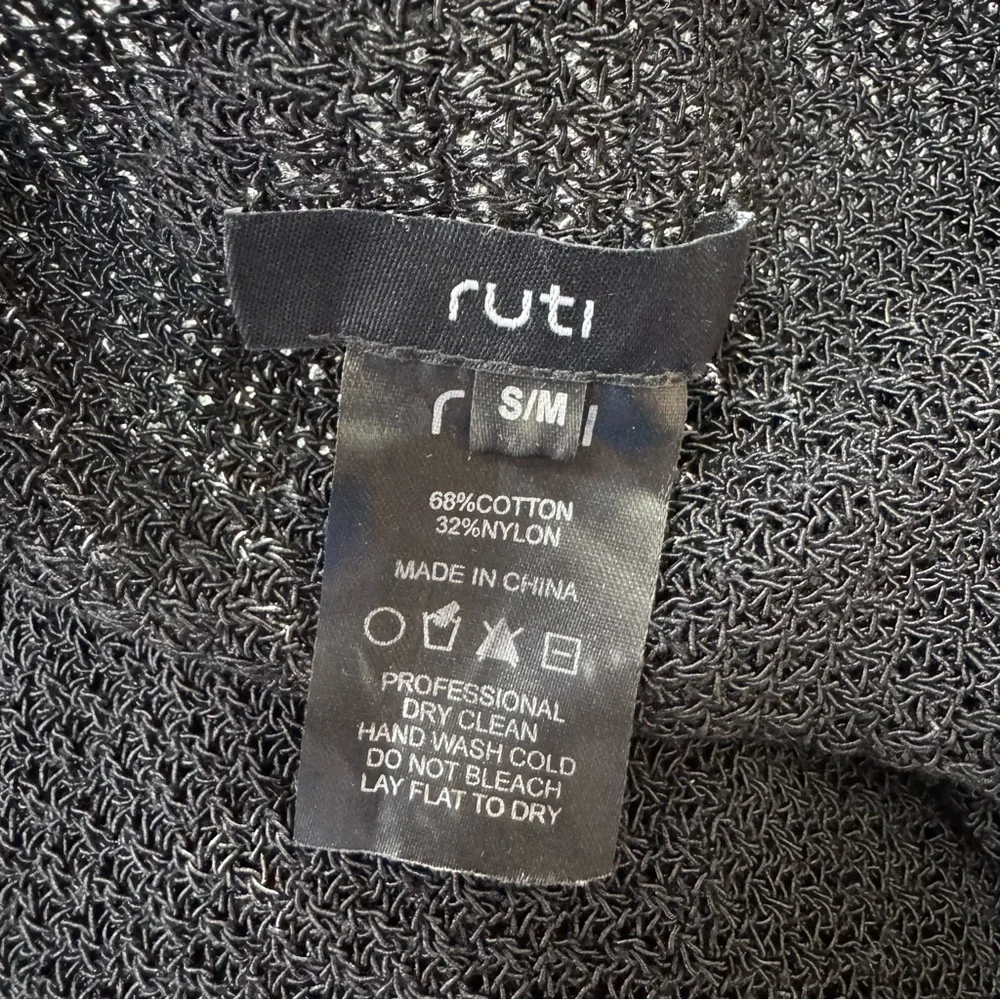Ruti Haven Knit Wrap Cardigan Women S/M Drapey Crossover Relaxed - Picture 13 of 13